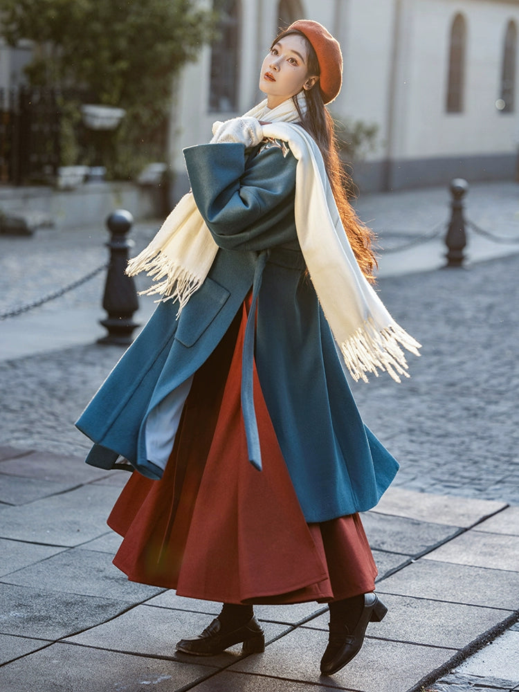 Dream Frost Blue and Red Winter Set