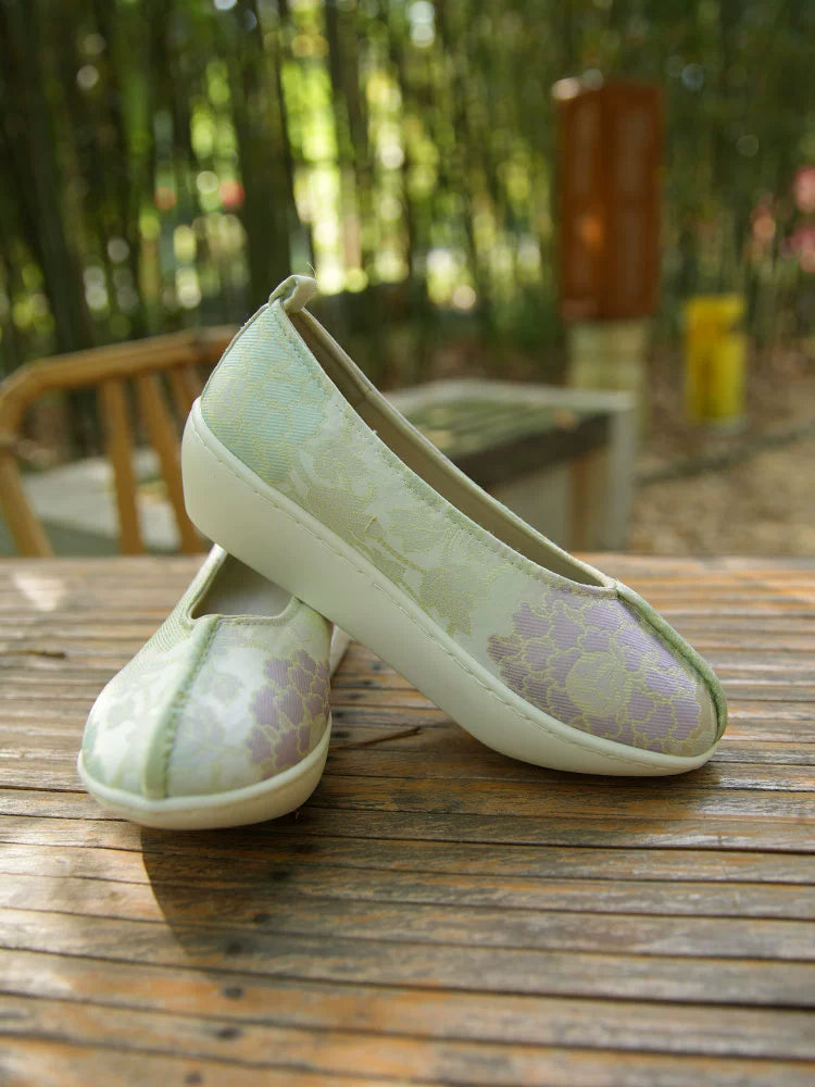 Imperial Blossom Ming Dynasty Platform Shoes