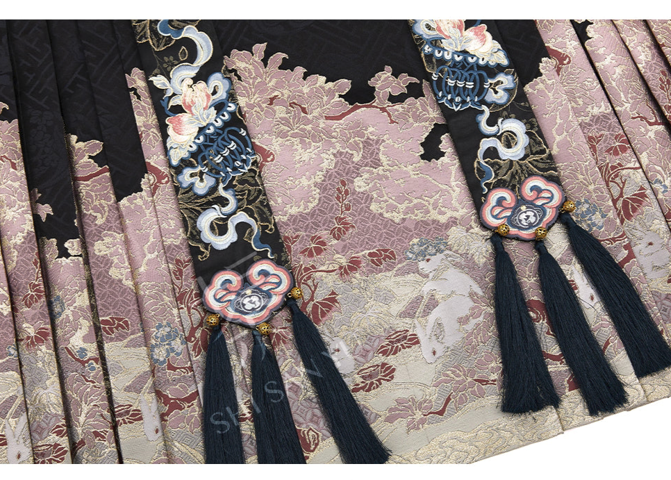 Dark Fairy Embroidered Set