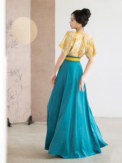 Golden Teal Set