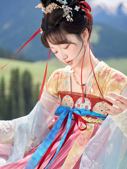 Treasured Beads Tang Dynasty Dress Set