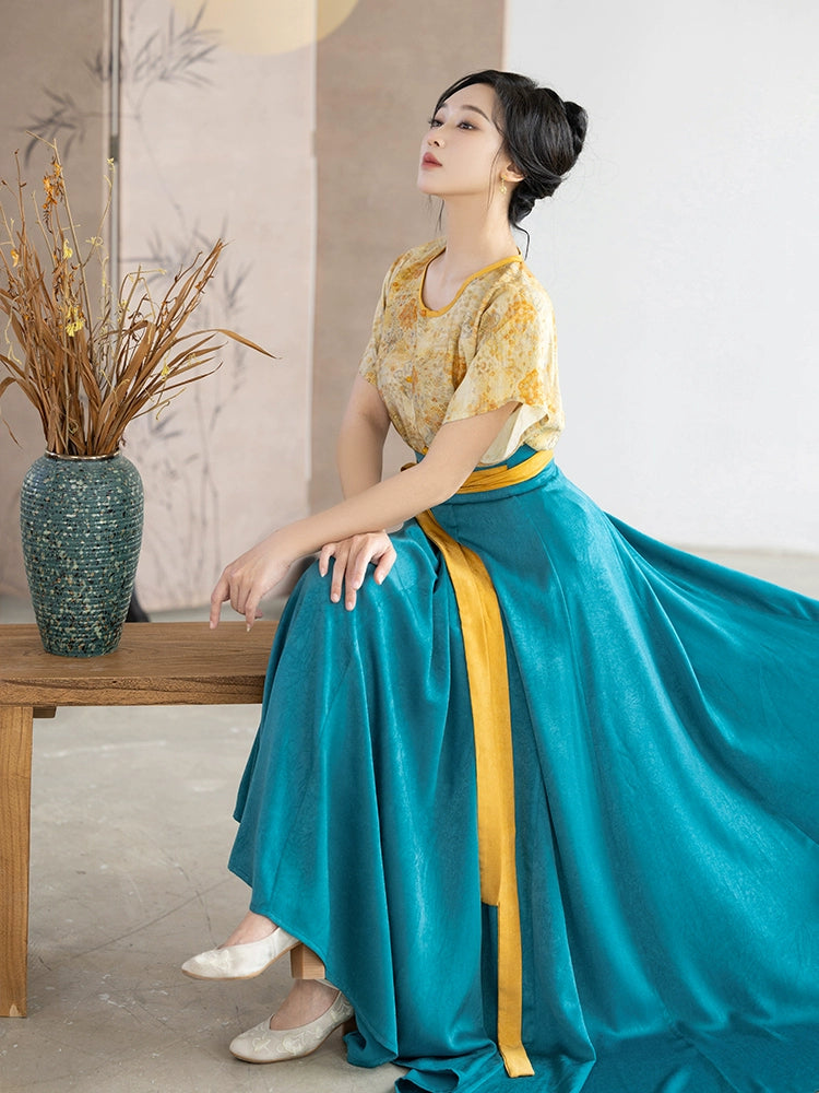 Golden Teal Set