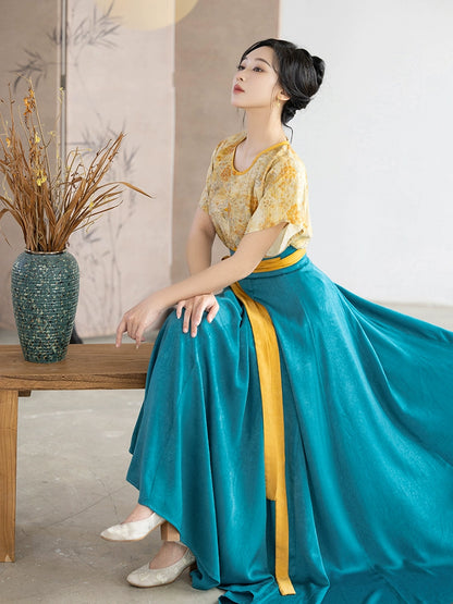 Golden Teal Set