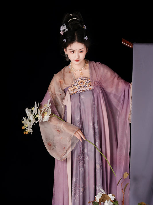 Wisteria Qixiong Ruqun | 齐胸襦裙 Set