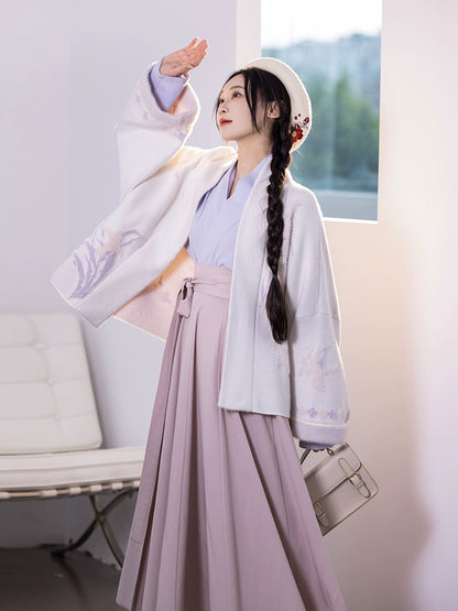 Purple Iris Winter Set