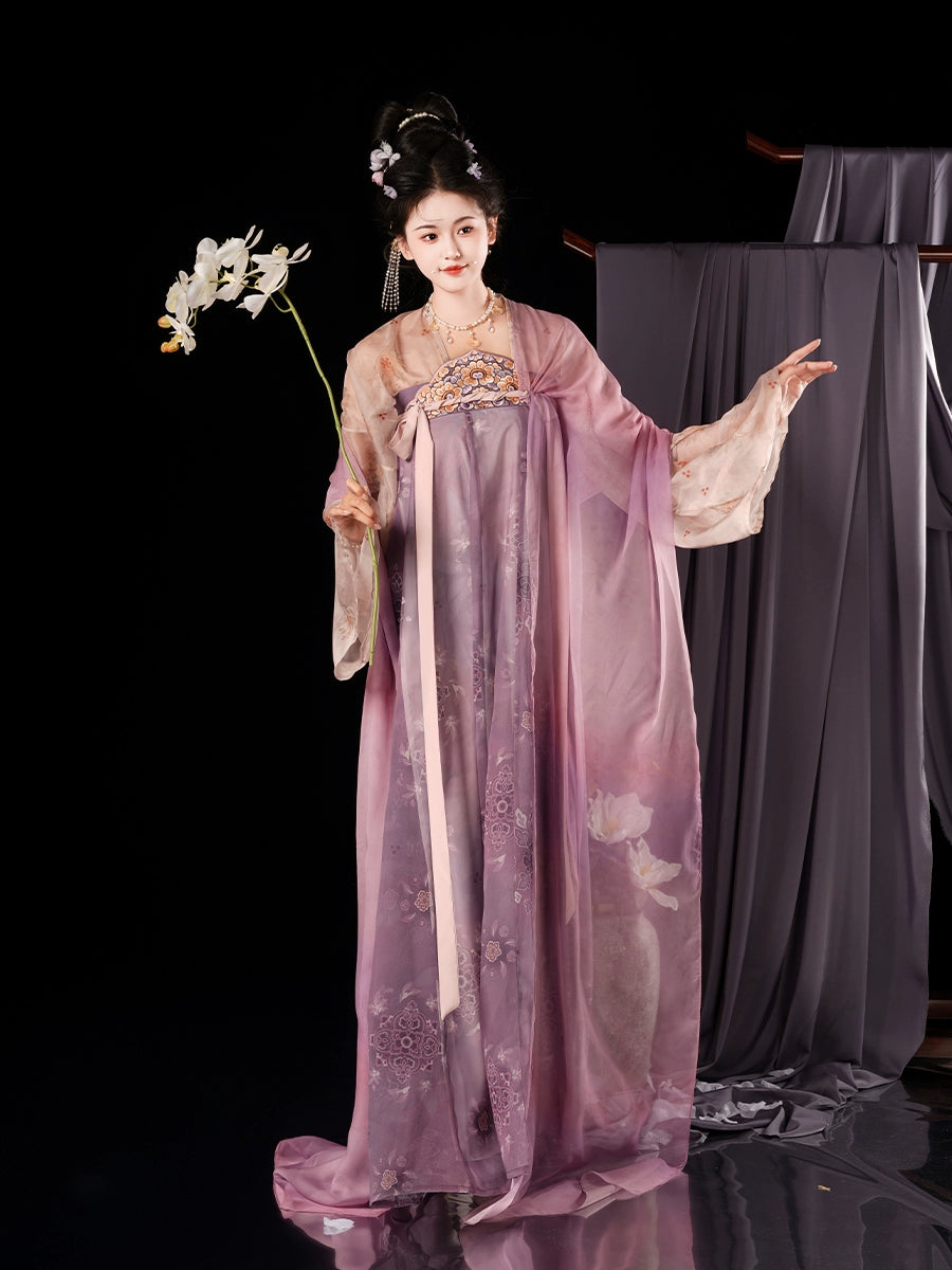 Wisteria Qixiong Ruqun | 齐胸襦裙 Set