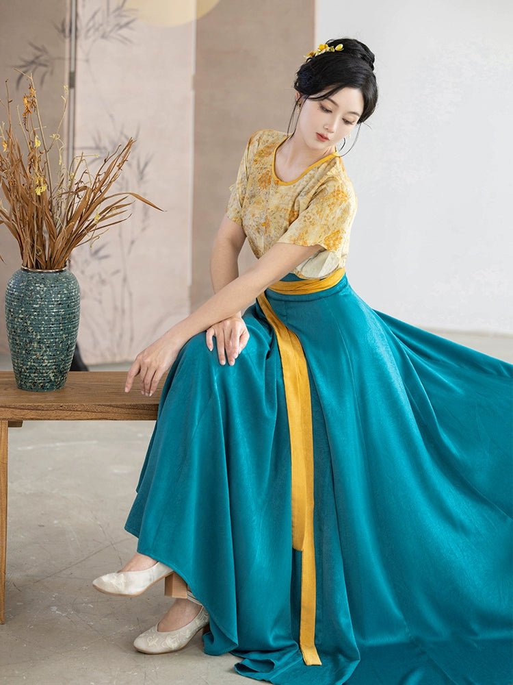 Golden Teal Set