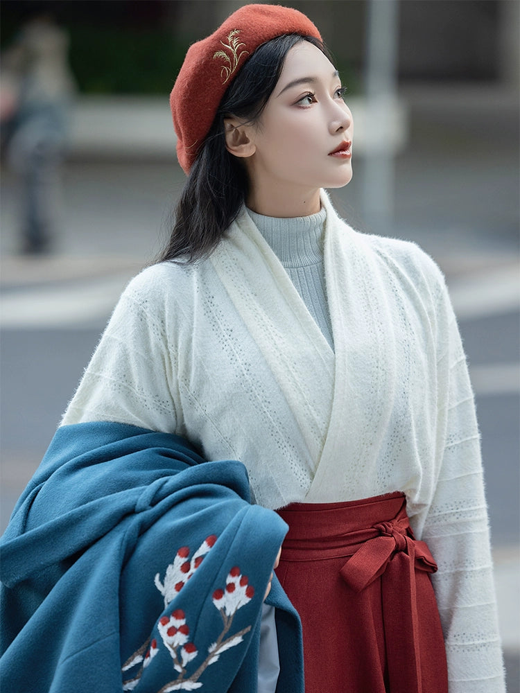 Dream Frost Blue and Red Winter Set