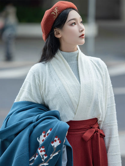 Dream Frost Blue and Red Winter Set