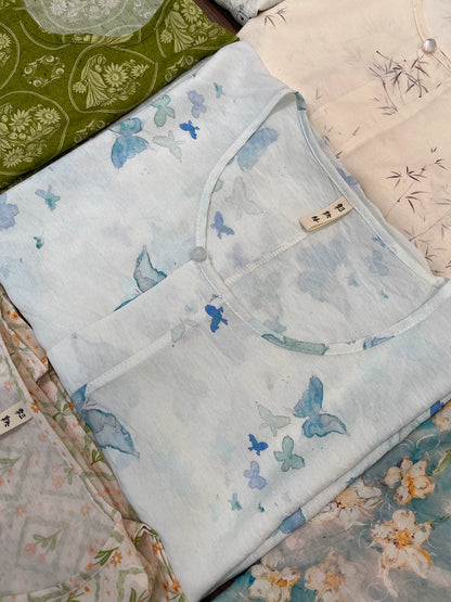 Tang Dynasty Banbi | 半臂 Top