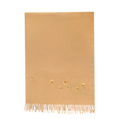 Cashmere Embroidered Scarf