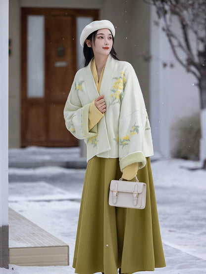 Yellow Osmanthus Winter Set