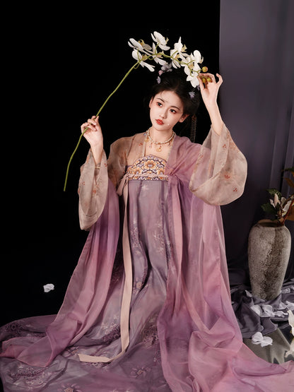 Wisteria Qixiong Ruqun | 齐胸襦裙 Set