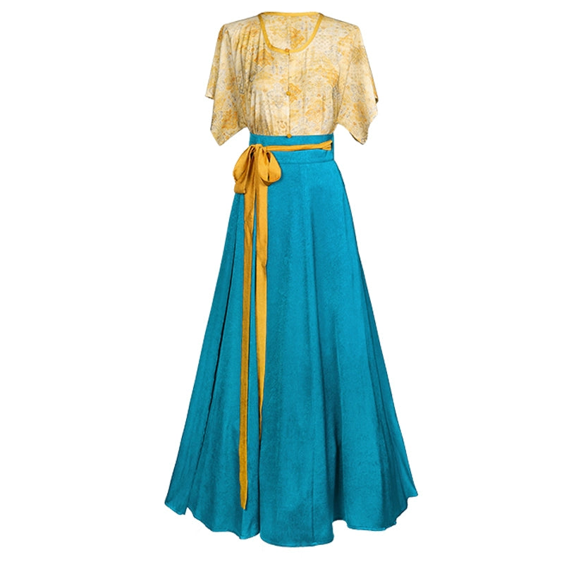 Golden Teal Set