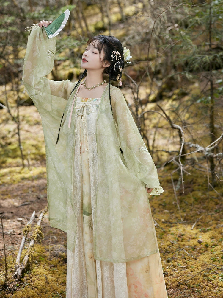 Jade Moss Qixiong Ruqun |  齐胸襦裙 Set