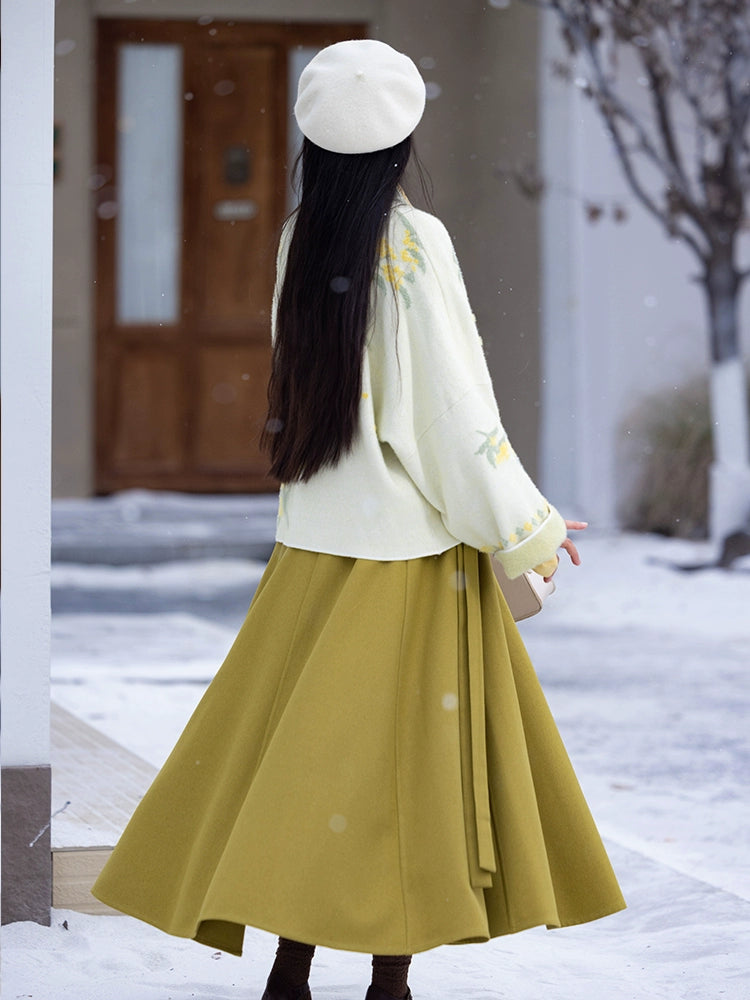Yellow Osmanthus Winter Set
