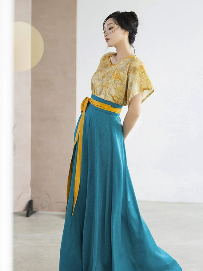 Golden Teal Set