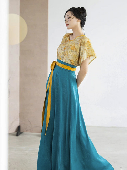 Golden Teal Set