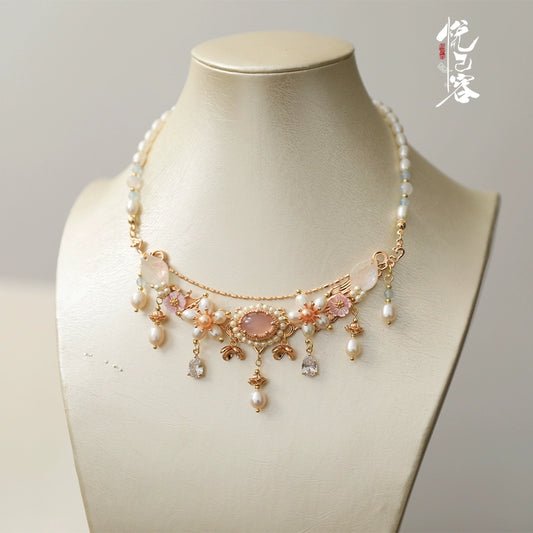 Imperial Rose Necklace