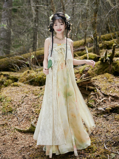 Jade Moss Qixiong Ruqun |  齐胸襦裙 Set