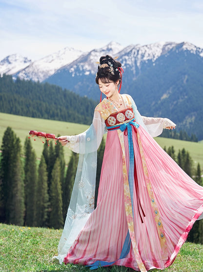 Treasured Beads Tang Dynasty Dress Set