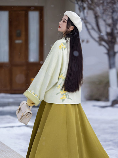 Yellow Osmanthus Winter Set