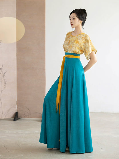 Golden Teal Set