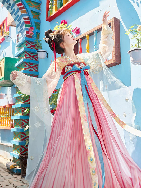 Treasured Beads Tang Dynasty Dress Set
