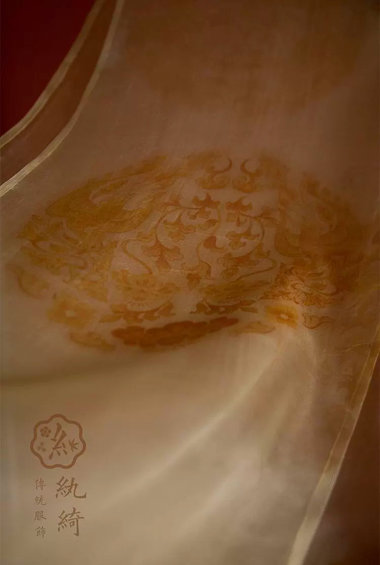 Pure Silk Tang Dynasty Qixiong Ruqun | 齐胸襦裙 Set