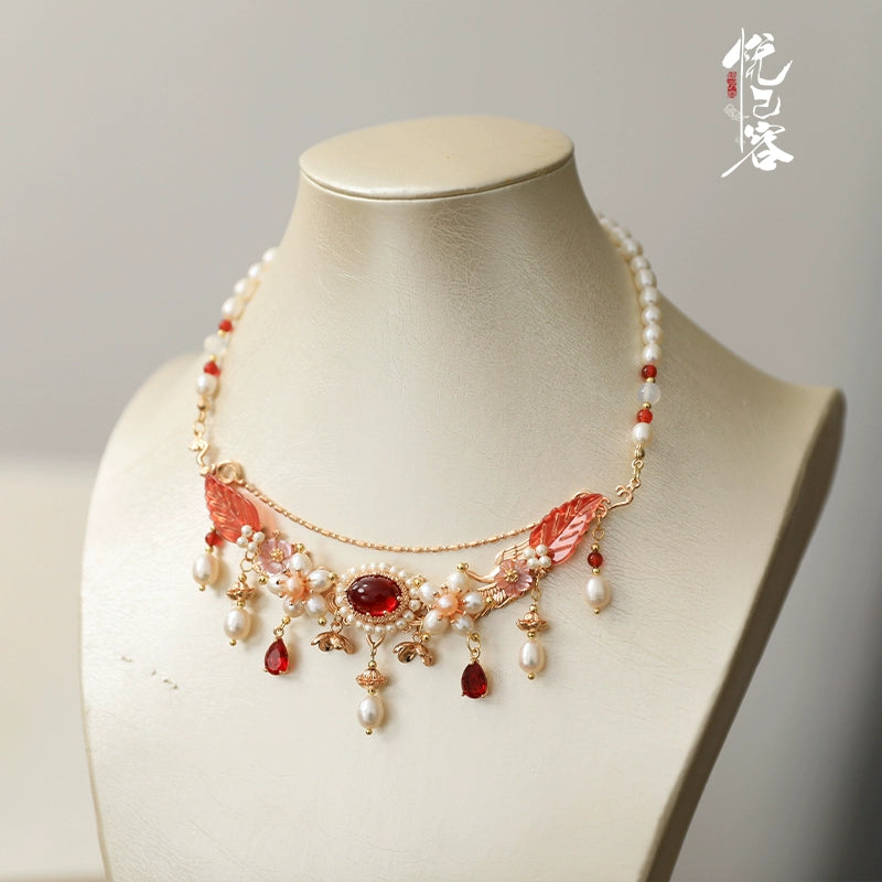 Imperial Rose Necklace