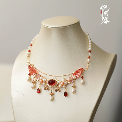 Imperial Rose Necklace