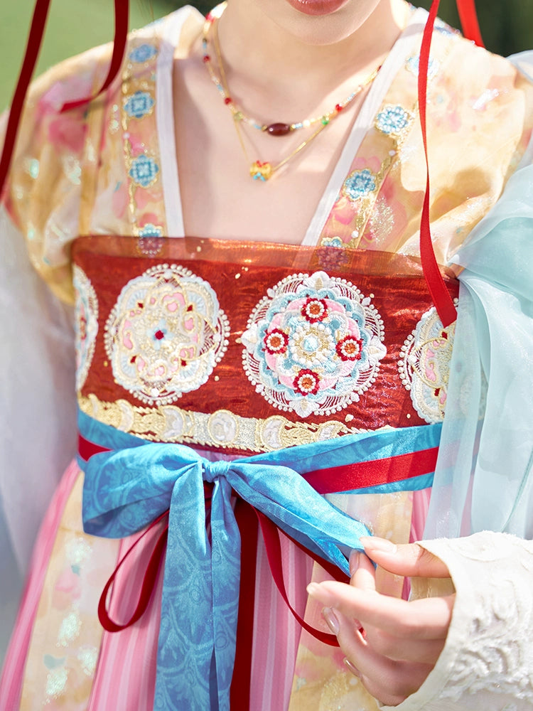 Treasured Beads Tang Dynasty Dress Set