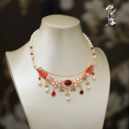 Imperial Rose Necklace