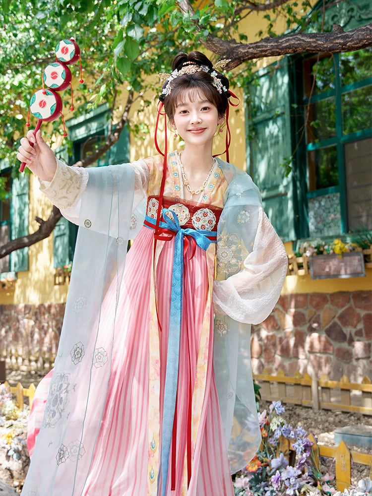 Treasured Beads Tang Dynasty Dress Set