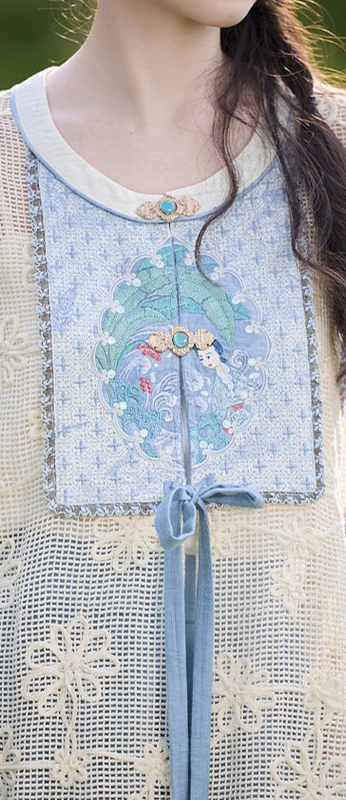 Dream Catcher Embroidered Bijia | 比甲 and Pants Set