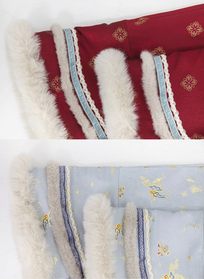 Winter Strawberry Modernized Qixiong Ruqun | 齐胸襦裙 Dress Set
