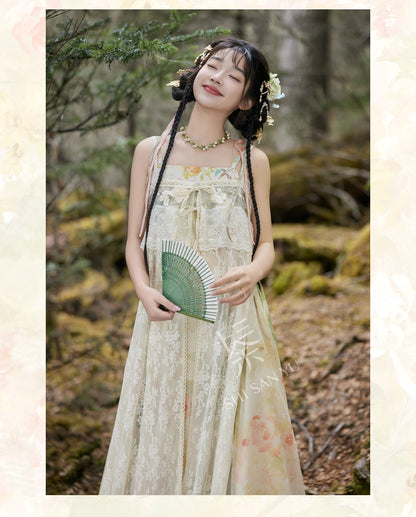 Jade Moss Qixiong Ruqun |  齐胸襦裙 Set